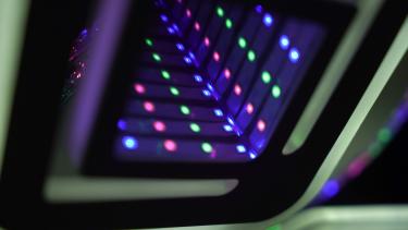 3130/1+1 - SL RGB WH led (46W+9W) б/п люстра