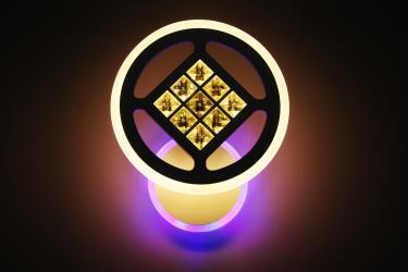 6809/1W/B - SL RGB WH led (W) бра